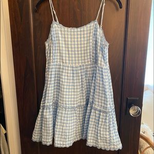 Urban Outfitters Blue Patch Work Dress